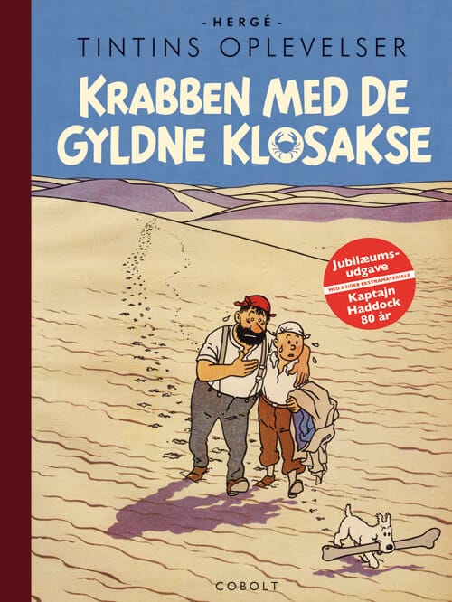 Tintin: Krabben med de gyldne klosakse – 80-års jubilæumsudgave