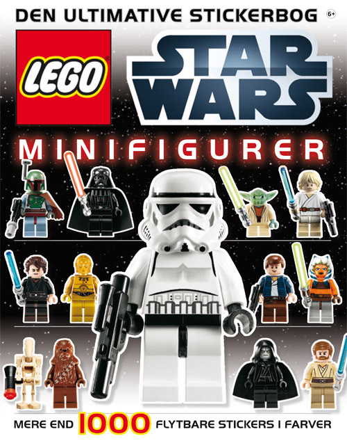 Den ultimative stickerbog om LEGO Star Wars minifigurer