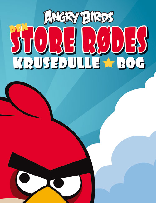 Angry Birds: Den store rødes krusedullebog (sæt a 3 stk.)