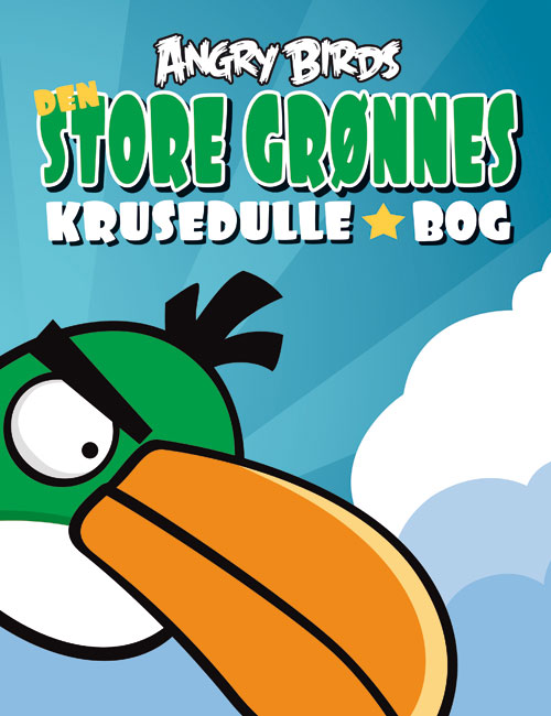 Angry Birds: Den store grønnes krusedullebog (sæt a 3 stk.)