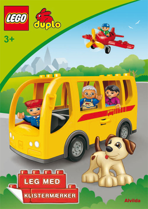 LEGO DUPLO - Bussen - Sjov med klistermærker (sæt a 3 stk. Pris pr. stk. 39