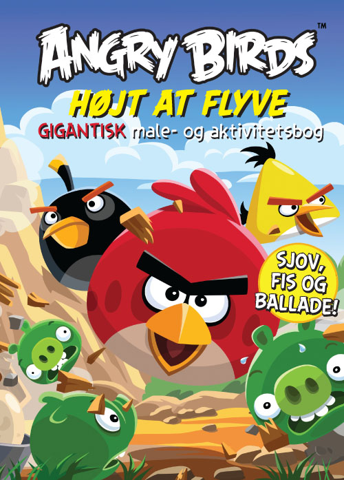 Angry Birds: Højt at flyve (Sæt á 3 stk - pris pr. stk. 59