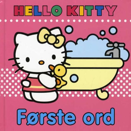 Hello Kitty - Første ord (Pakke med 3 stk - pris pr. stk. 49