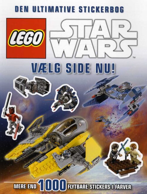 Den ultimative stickerbog om LEGO Star Wars (2) - Vælg side nu!