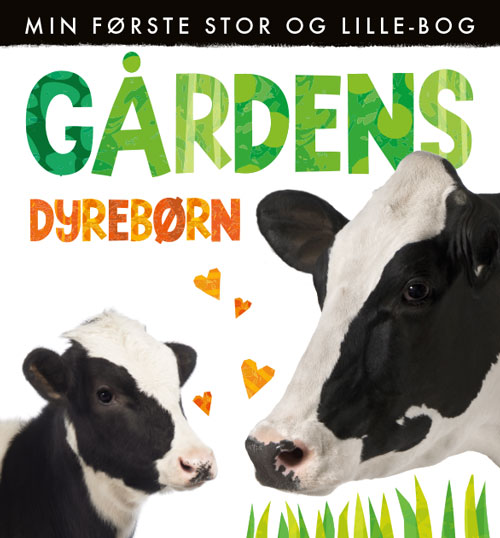 Gårdens dyrebørn - Min første stor og lille bog (sæt á 2 stk. Pris pr. stk. 79