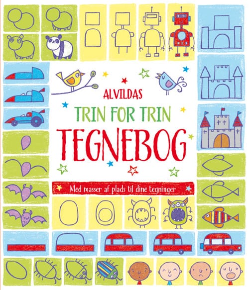 Alvildas trin for trin-tegnebog