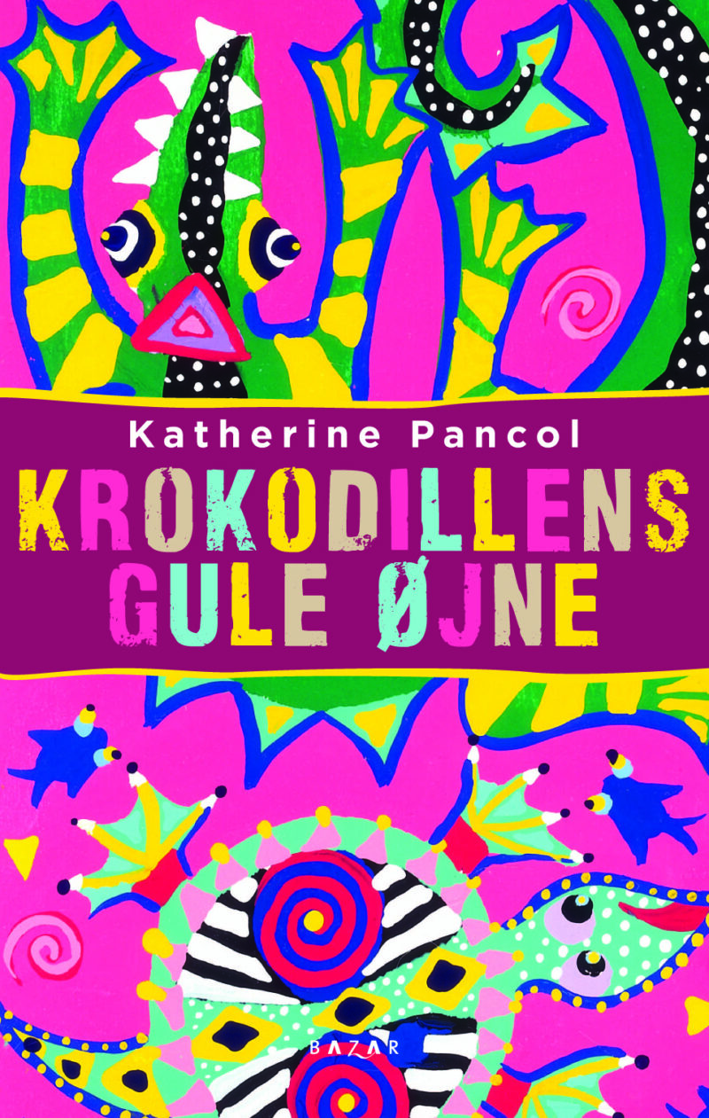 Krokodillens gule øjne