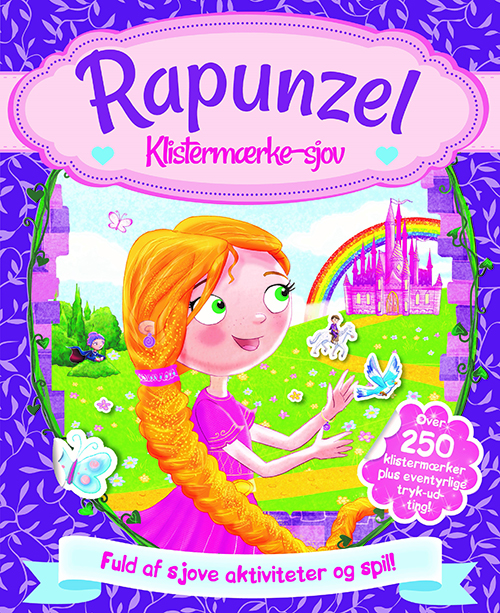 Aktivitetsbog med stickers - Rapunzel