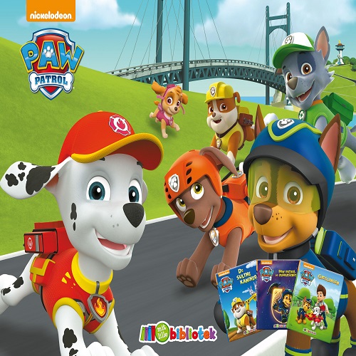 Nickelodeon Mit mini bibliotek Paw Patrol