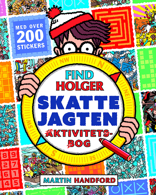 Find Holger - Skattejagten - aktivitetsbog med over 200 stickers