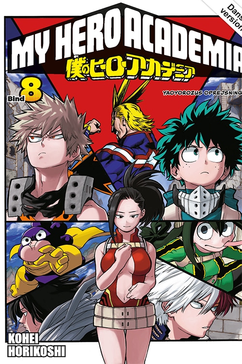 My Hero Academia 8 (samlepakke: kolli a 4 stk.)