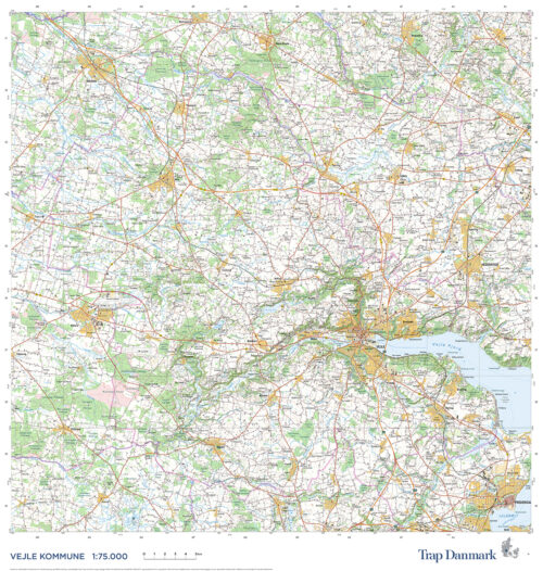 Trap Danmark: Falset kort over Vejle Kommune