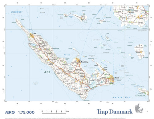 Trap Danmark: Falset kort over Ærø