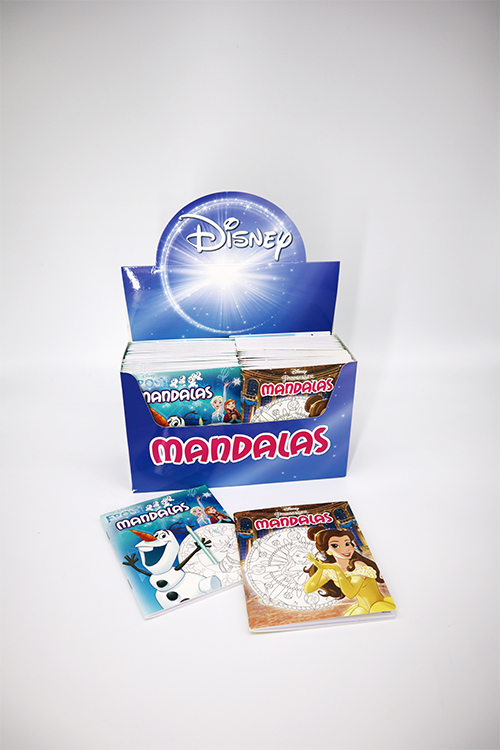 Disney - Mandalas-display (48 bøger