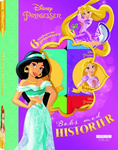 Disney Prinsesser - Boks med historier (med 6 minibøger)