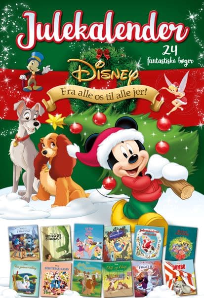 Disney Julekalender med 24 fantastiske bøger