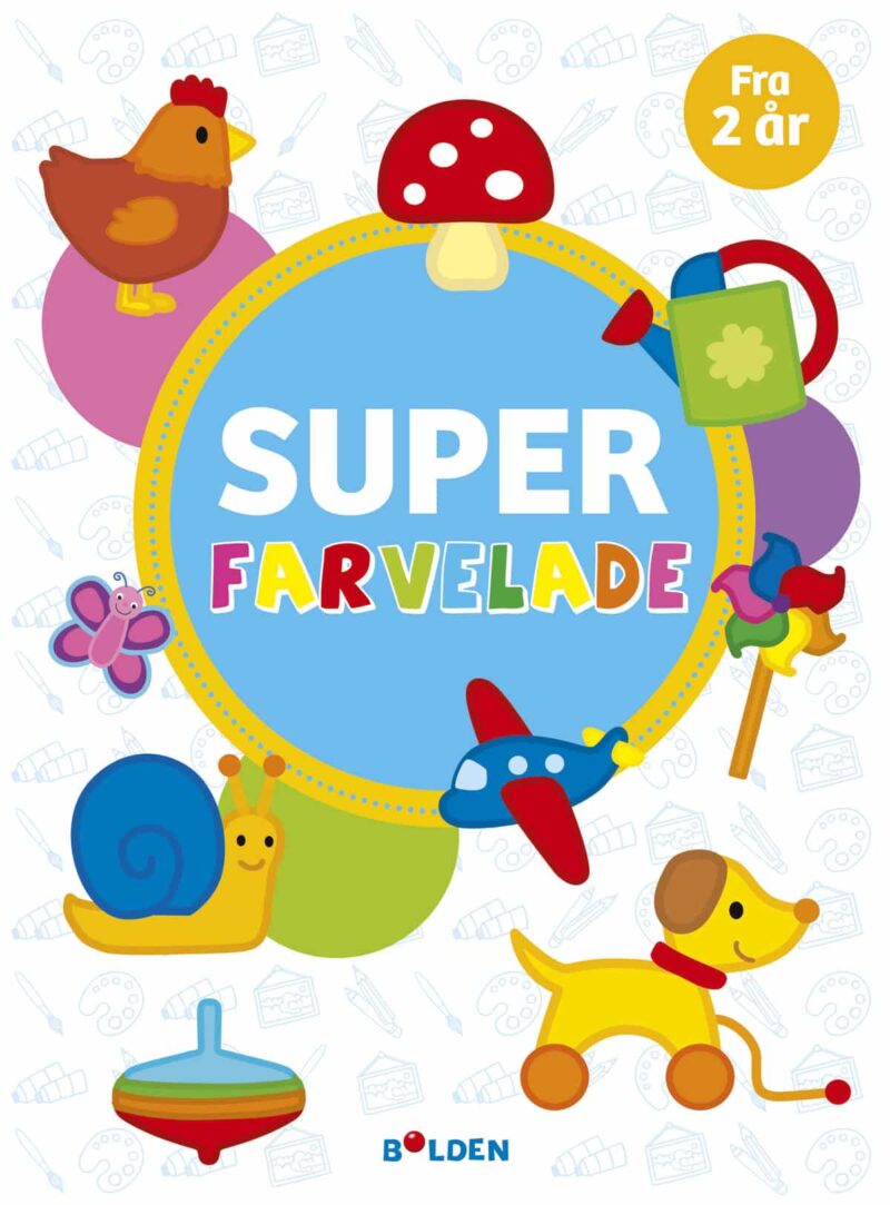 Super farvelade - fra 2 år