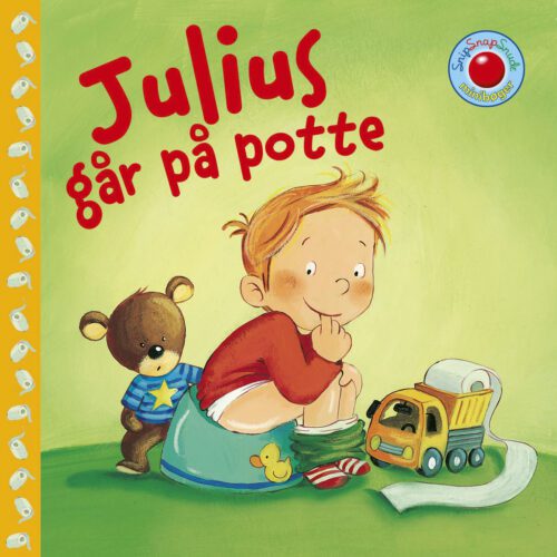 Snip Snap Snude: Julius går på potte - KOLLI á 12 stk. - pris pr. stk. ca. kr. 14