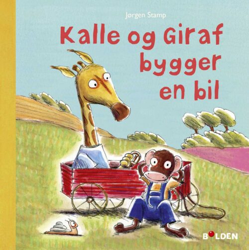 Kalle og Giraf bygger en bil