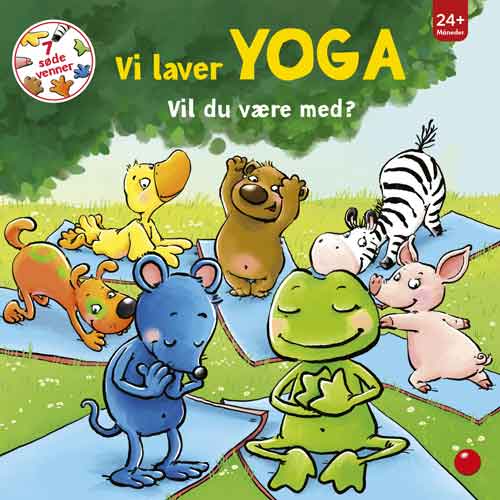 7 søde venner: Vi laver yoga