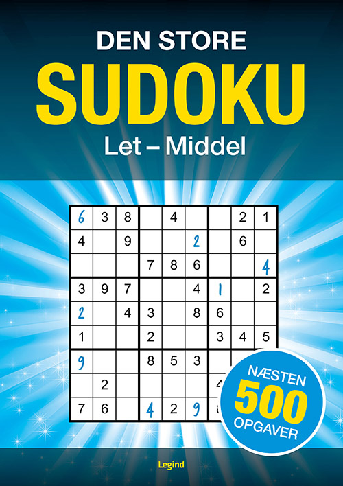 Den store Sudoku - 500 opgaver