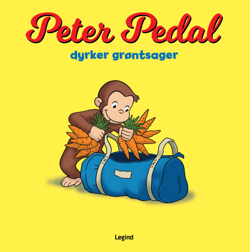 Peter Pedal dyrker grøntsager