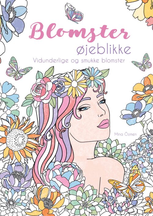 Malebog: Blomster-øjeblikke