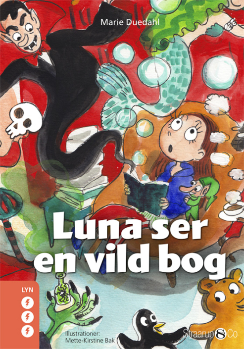 Luna ser en vild bog