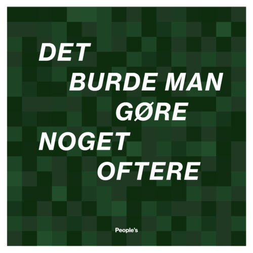 Det burde man gøre noget oftere