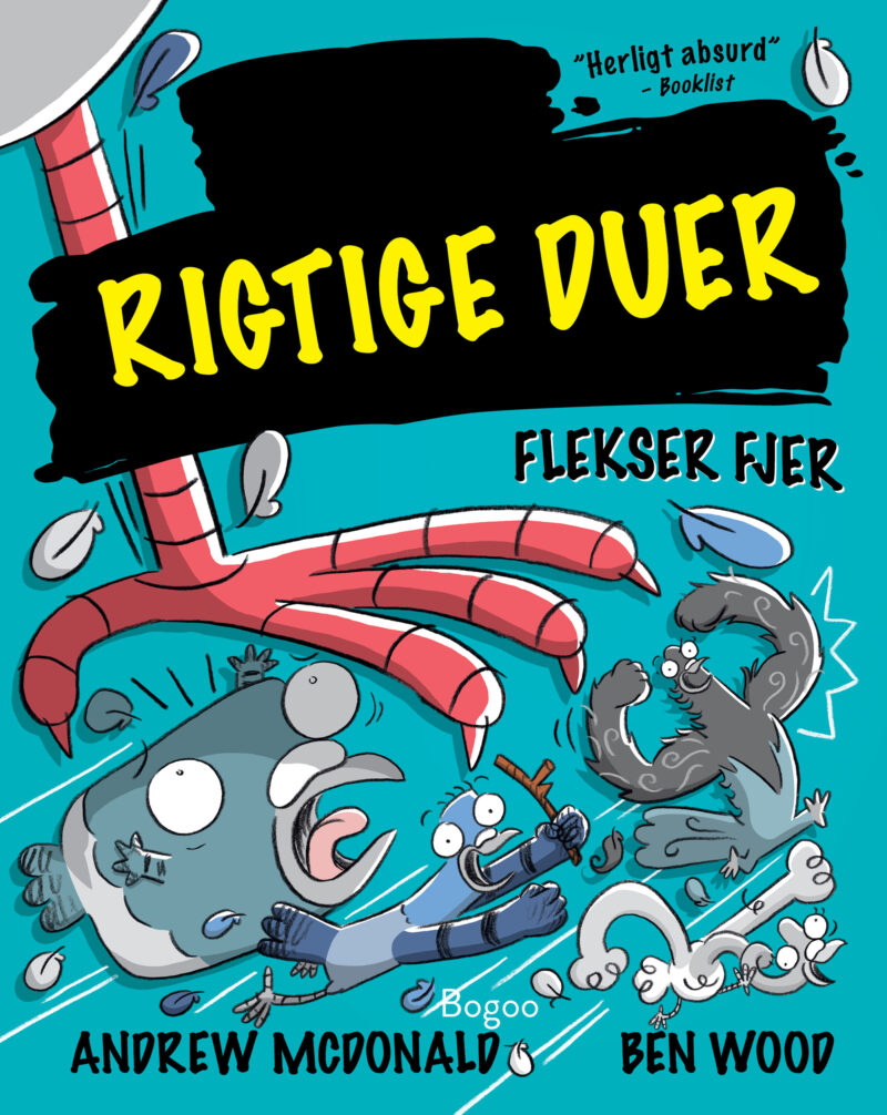 Rigtige duer flekser fjer