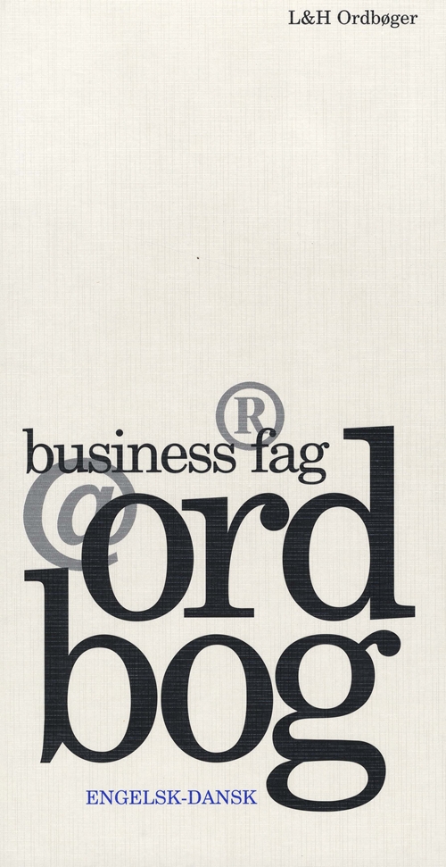 Business fagordbog