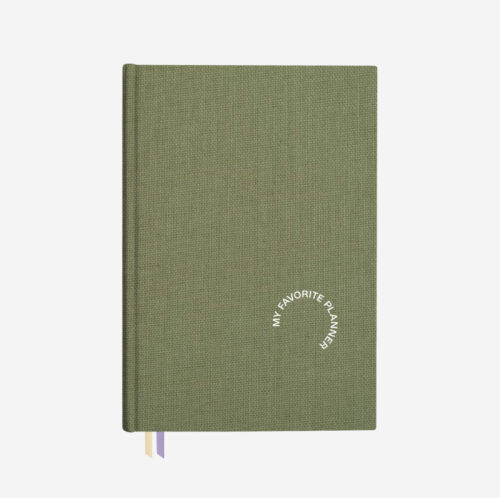 MY FAVORITE PLANNER 2025/2026 Lys grøn