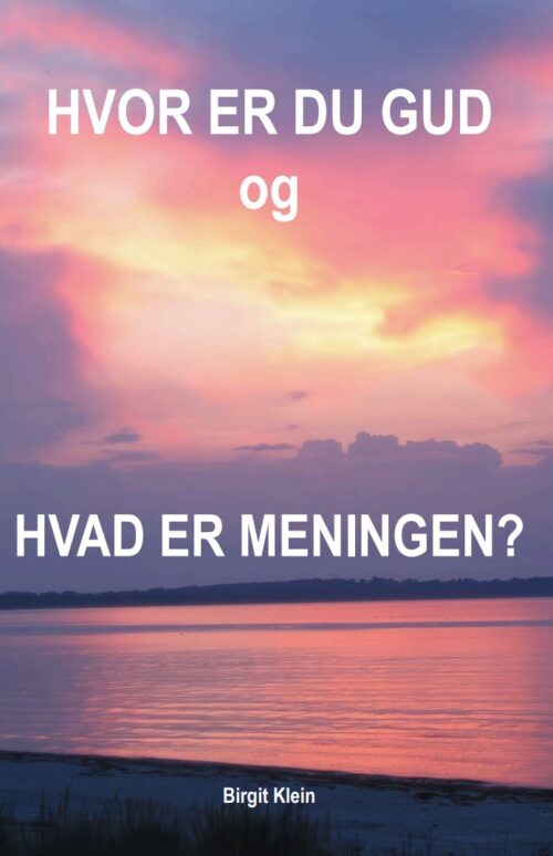 Hvor er du gud og hvad er meningen?