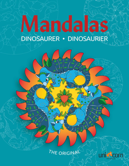 Mandalas med Dinosaurer