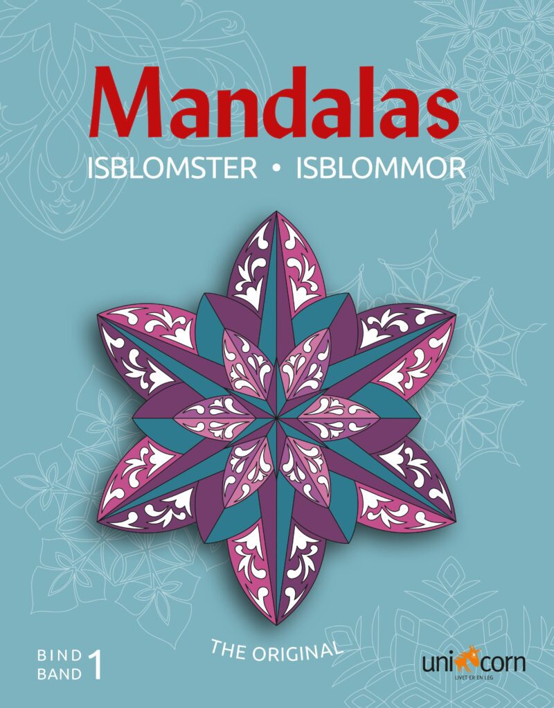 Mandalas med Isblomster Bind 1