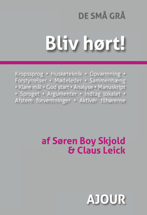 Bliv hørt!