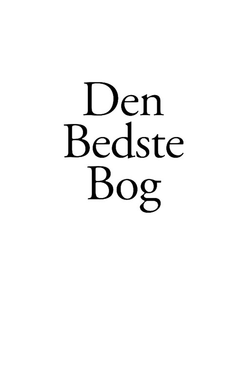 Den Bedste Bog