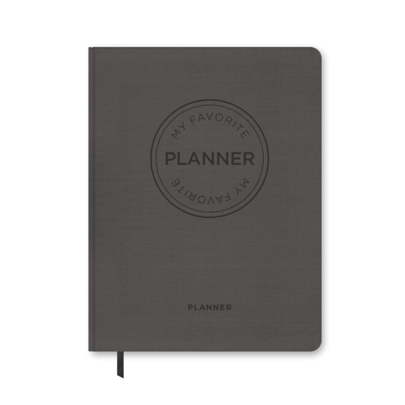 MY FAVORITE PLANNER Udateret / Varm grå