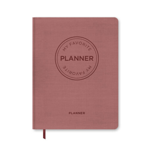 MY FAVORITE PLANNER Udateret / Vintage Rosa