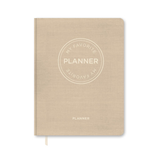 MY FAVORITE PLANNER Udateret Planner / Lys Sand