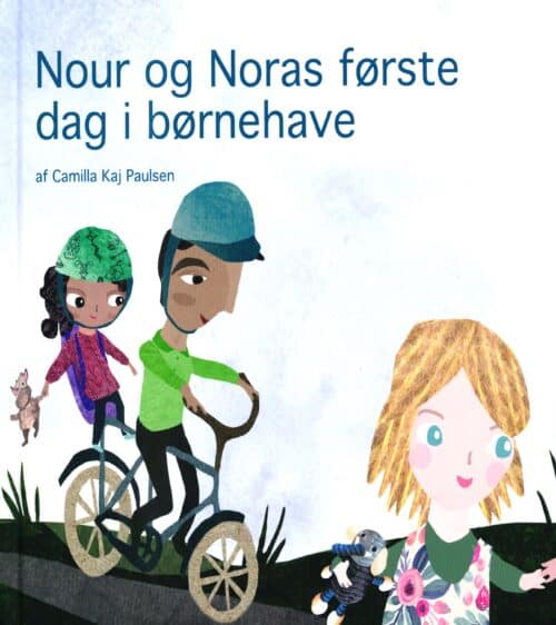 Nour og Noras første dag i børnehave