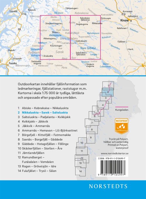 Nikkaluokta - Sarek - Saltoluokta