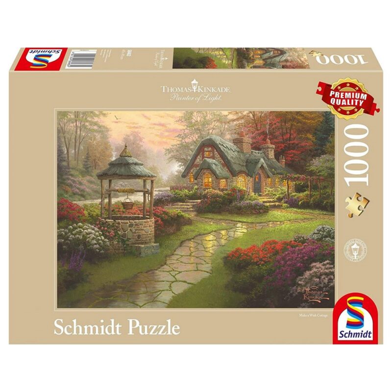 Puzzle - Thomas Kinkade: Make a Wish Cottage