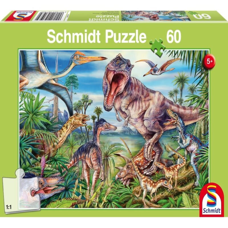 Puzzle - Amongst the Dinosaurs