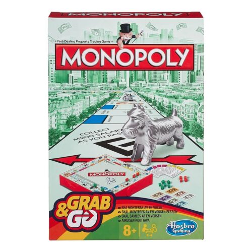 Rejsespil, Brætspil, Monopoly grab and go, monopoly grab & go,